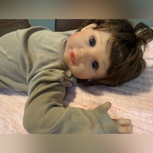 Milidool Realistic Reborn Baby Doll - 22" Weighted Brunette
